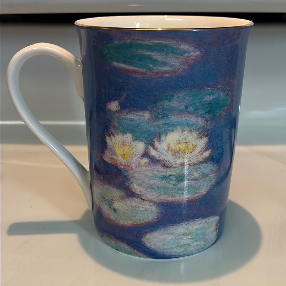 Stechcol Blue Water Lily Mug